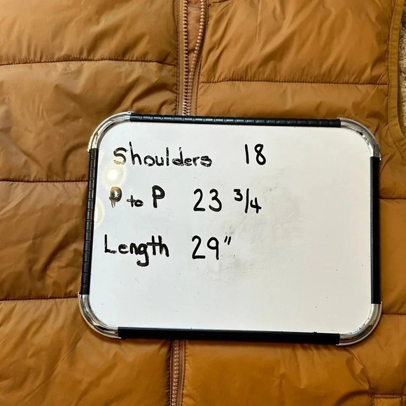 Swiss Tech Gold Nylon Zip Puffer Vest,  Men’s L  42-44 - Picture 4 of 11